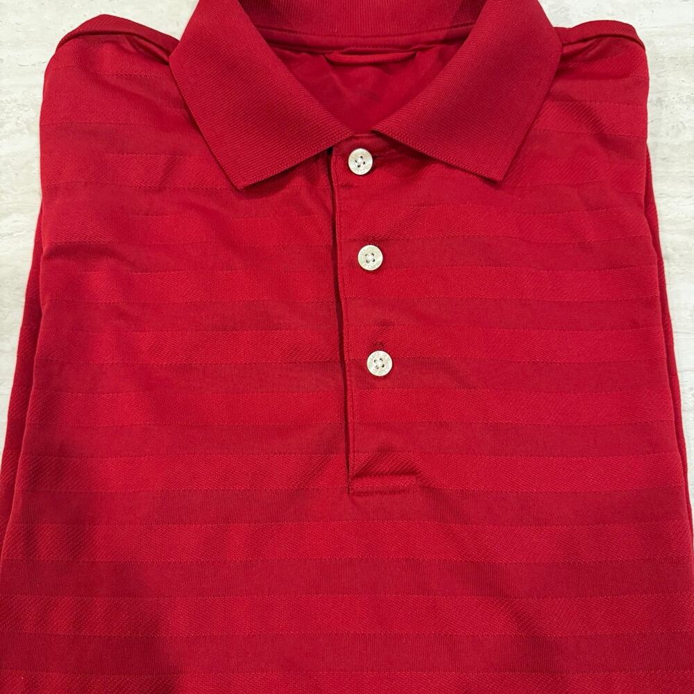 Chaps 78 Men’s Red Polo Shirt Size Small Performance Golf Casual